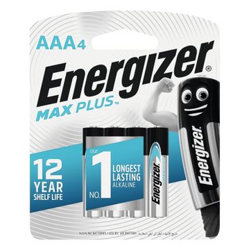 battery alkaline plus aaa 4 pck