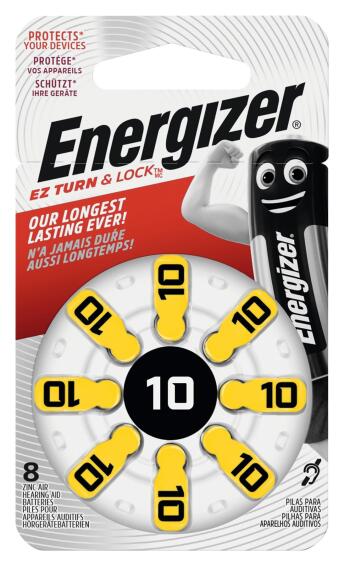 battery hearing aid zinc 8 pck