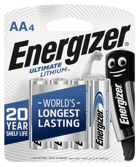 battery battery lithium aa pck 4