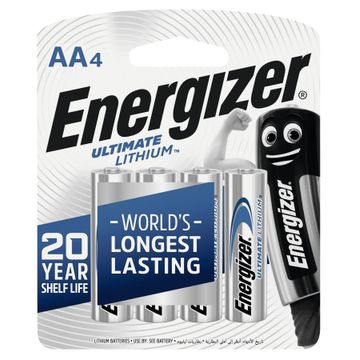 battery battery lithium aa pck 4