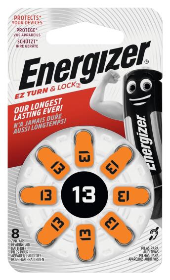 battery hearing aid zinc 8 pck