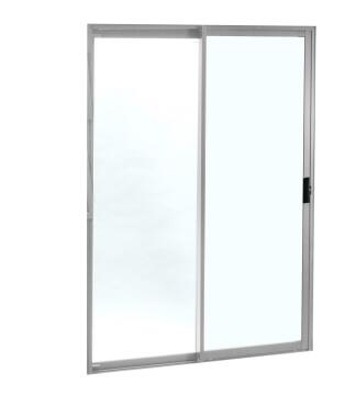 Sliding Door Aluminium 1 Side Opening (OX) Natural-w1490xh2090mm