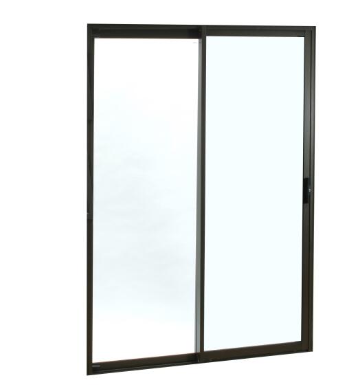 IBuild Aluminium 1 Panel Sliding Door Bronze W2700 x H2100mm