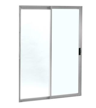 Sliding Door Aluminium 1 Side Opening (OX) Natural-w2690xh2090mm
