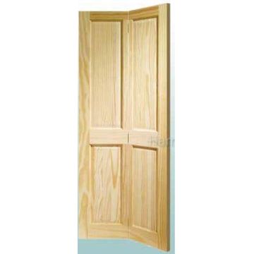 Interior Door Bifold Pine 4 Panel - w813xh2032mm