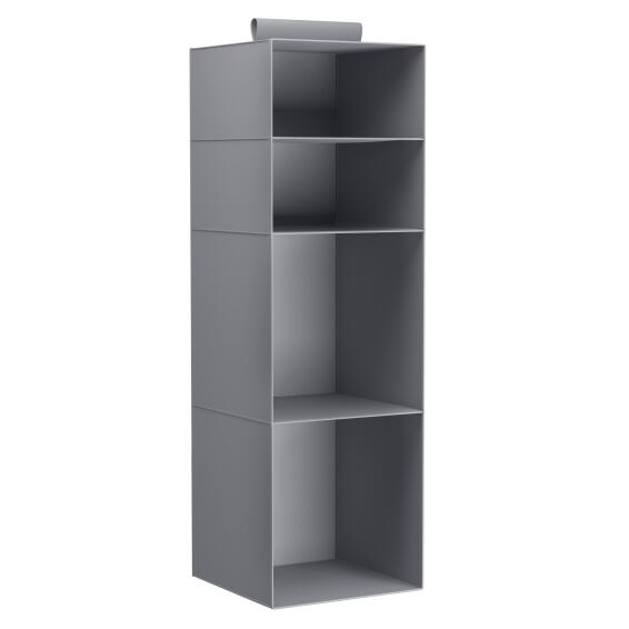 Spaceo Hanging Shelf 4 Box Granit 