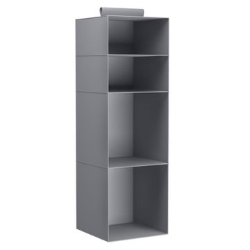 Spaceo Hanging Shelf 4 Box Granit 