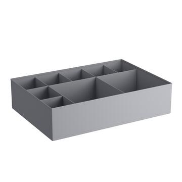 Spaceo storage basket grey extra large