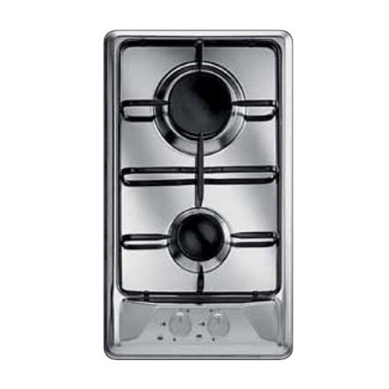 Glem Kitchen 2 Burner Gas Stove 30Cm Stainless Steel Gtt32Ix