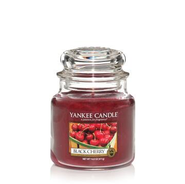 Yankee Candle Jar Medium Black Cherry 