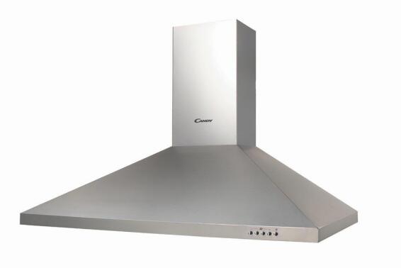 Candy Kitchen Extractor Cooker Hood Wall Mounted 90Cm Stainless Steel