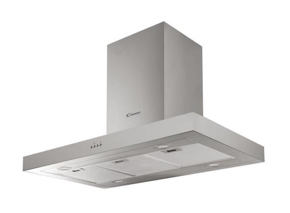 Candy Kitchen Extractor Cooker Hood Island 90 Cm Stainless Steel