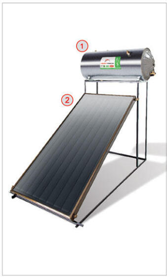 SOLAR GEYSER HEATTECH 200L FULL KIT