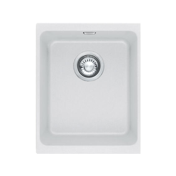 Kitchen Sink 1square Bowl FRANKE KBG110-34 White Resine ...