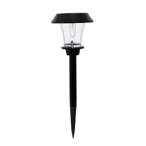 garden spike  stainless steel solar light 25 lumens solarmate