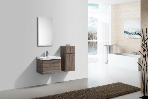 Milan cabinet sd sliver oak 600 (cabinet only)