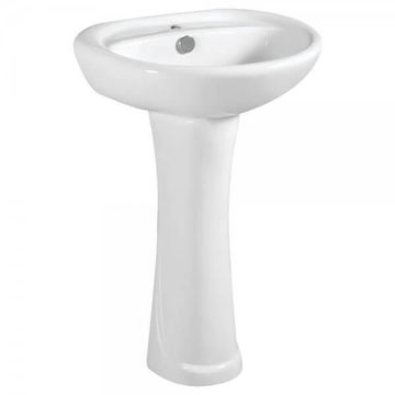 Basin And Full Pedestal SOLOMON