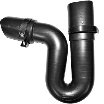 P trap MARLEY plain 40mm x 50mm black