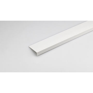 Profile unequal corner white PVC 2000x30x20mm arcansas