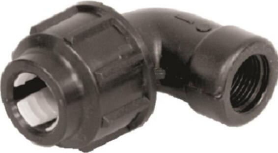 Elbow polyware female 25mm x 3/4