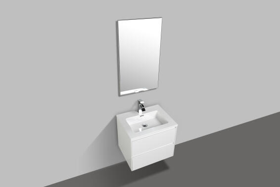 Enzo cabinet double drawer White 600 (cabinet only)