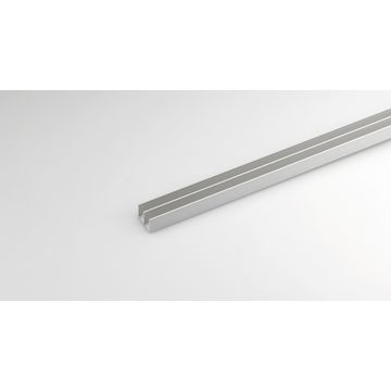 Profile double u-shaped anodized aluminium 1000x16x12mm arcansas
