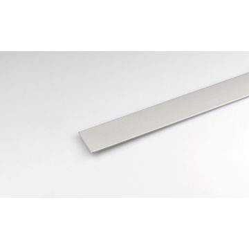 Profile flat anodized aluminium 2000x8x2mm arcansas