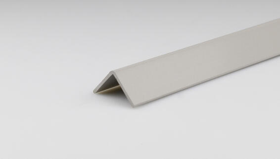 Profile equal corner clear grey PVC 1000x33x33mm arcansas