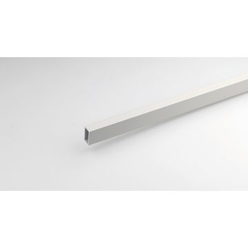 Aluminium rectangular tube 50x25 x 2.5m mill fin