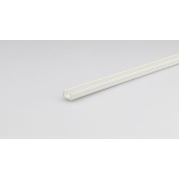 Profile u-shaped white PVC 1000x8x4.5mm arcansas