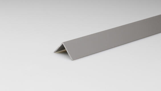 Profile equal corner grey PVC 1000x20x20x20mm arcansas