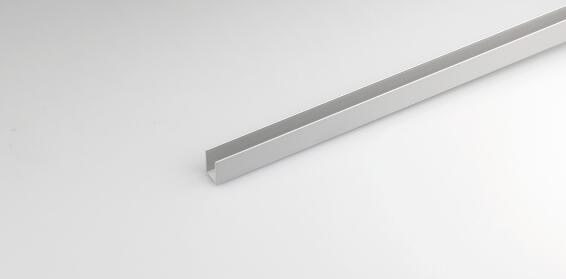 Profile u-shape anodized aluminium 1000x10x20mm arcansas