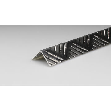 Profile r/patterned Corner natural aluminium 1000x40x40mm arcansas