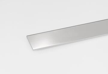 Profile flat stainless steel 1000x25x0,5mm arcansas