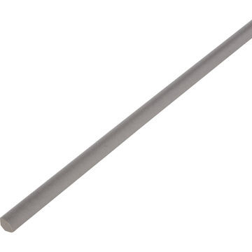 Profile round corner pvc grey arcansas 14x14x2600mm arcansas