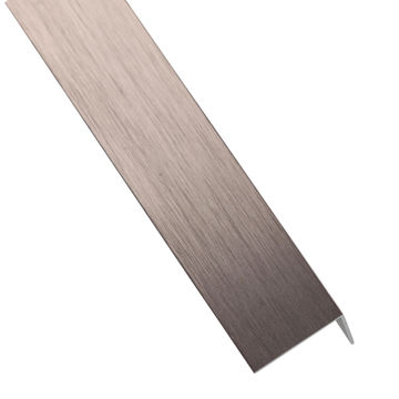 L-EQL ALU ANOD CU BRSHD 11X11X1X1M