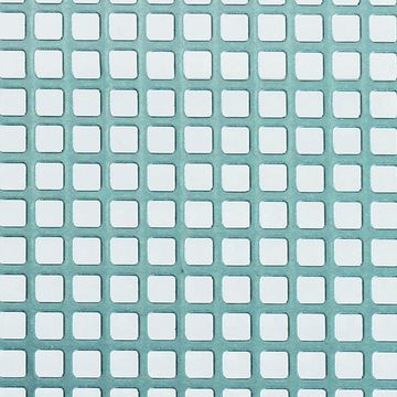 Metal sheet square punched steel 50x20x1mm arcansas