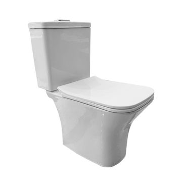 Solo maui close coupled toilet suite white 