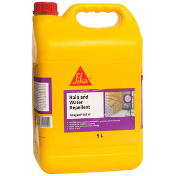 Water repellent impregnation for building facades SIKAGUARD 703w 5 litres