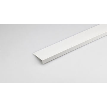 Profile unequal corner white PVC 1000x30x20mm arcansas