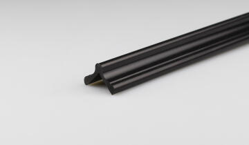Profile black PVC 3000x29x29mm arcansas
