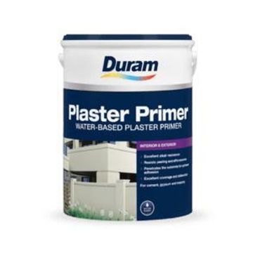 Duram Water-Based Plaster Primer White 1L