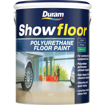 Polyurethane floor Paint DURAM Showfloor Platinum 5L