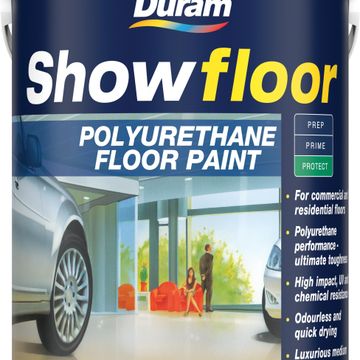 Polyurethane floor paint DURAM Showfloor Slate 5L