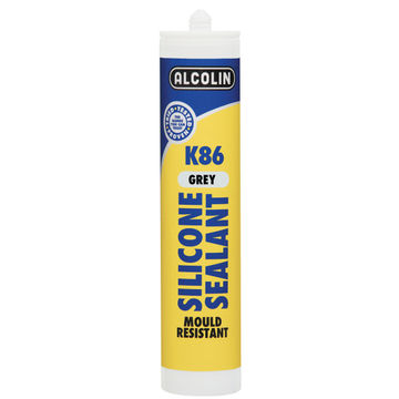 Silicone sealant ALCOLIN K86 280ml grey