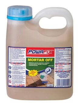 Heavy duty cleaner POWAFIX mortar off 1 litre