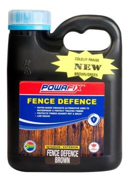 Fence defence POWAFIX brown 1 litre