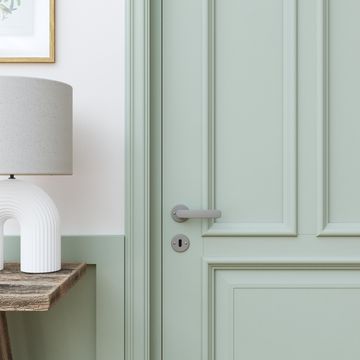 1pr door handle rose lina grey