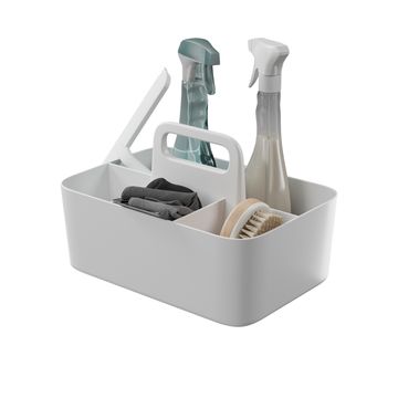 Sensea Remix Storage Organizer For Bathroom Cleaning Products White W19.5cmxD28cmxH17.5cm