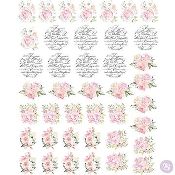 Transfer GRANNY B'S may flowers